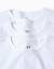 Pack 3 maillots de corps en coton polyester peigné Blanc 3 - vertbaudet enfant 