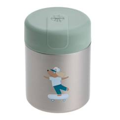 Puériculture-Boîte à repas inox isotherme tiny team chien