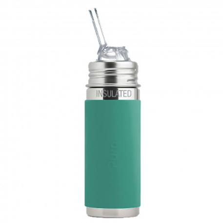 Gourde isotherme en inox 260 ml - mint Vert 1 - vertbaudet enfant 