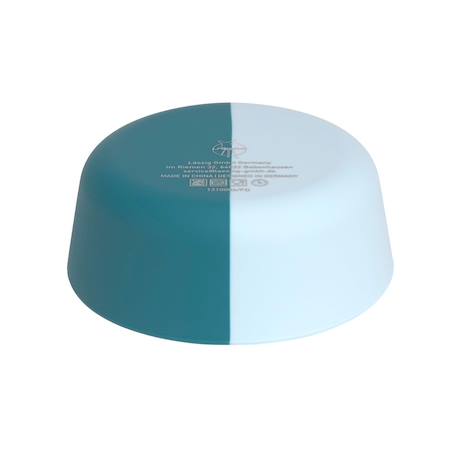Bol en silicone - tiny team - chien Bleu 4 - vertbaudet enfant 
