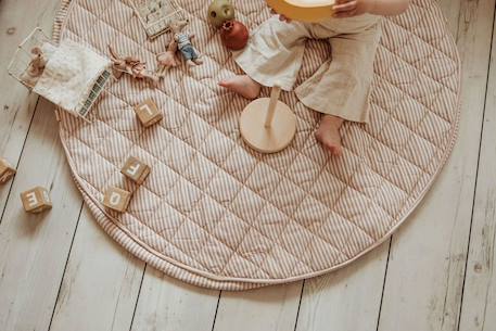 Tapis d'éveil 3 en 1 stripes brown Marron 3 - vertbaudet enfant 