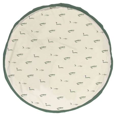 Tapis et sac de rangement croco Vert 1 - vertbaudet enfant 