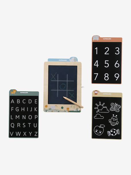 Tablette magique de dessin en bois FSC® Tanzanie 5 - vertbaudet enfant 