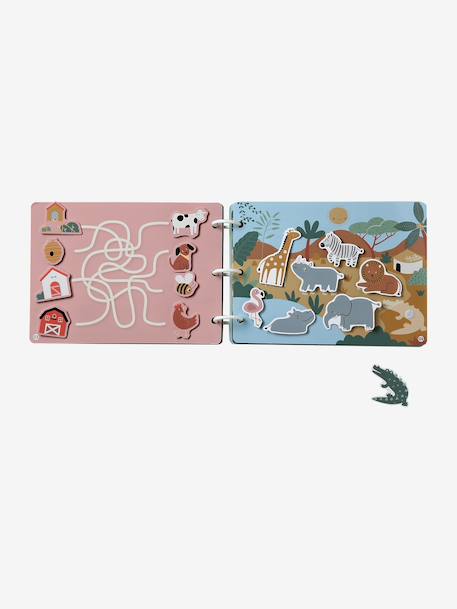 Livre d'apprentissage multi-activités multicolore 8 - vertbaudet enfant 