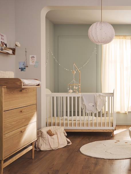 Lit bébé évolutif 70x140 cm CONFETTI blanc 5 - vertbaudet enfant 