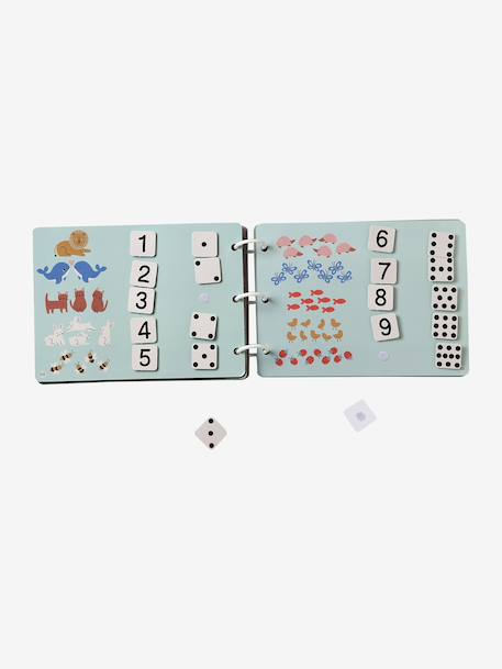 Livre d'apprentissage multi-activités multicolore 11 - vertbaudet enfant 