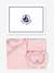 Coffret cadeau ensemble bébé velours 3 pièces rose 4 - vertbaudet enfant 