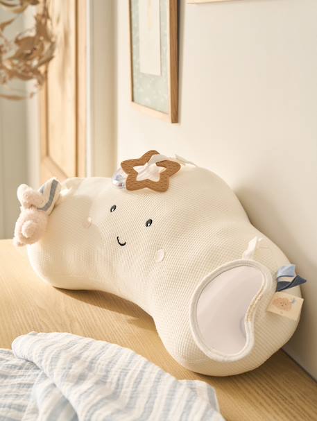 Coussin bébé d'activités NUAGE blanc 1 - vertbaudet enfant 
