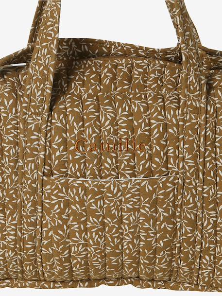 Sac à langer en gaze de coton JOIOSA beige imprimé+bleu nuit+bronze+écru 19 - vertbaudet enfant 