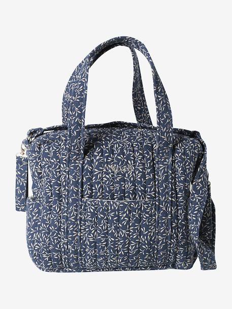 Sac à langer en gaze de coton JOIOSA beige imprimé+bleu nuit+bronze+écru 12 - vertbaudet enfant 