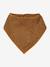 Lot de 3 bavoirs bandanas en éponge et gaze de coton caramel 7 - vertbaudet enfant 