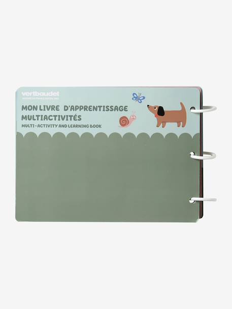Livre d'apprentissage multi-activités multicolore 2 - vertbaudet enfant 