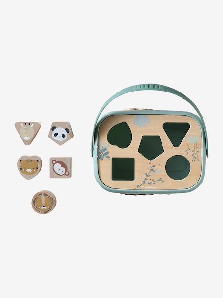 Boîte à formes en bois FSC® Tanzanie 3 - vertbaudet enfant 