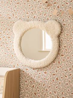 Linge de maison et décoration-Décoration-Miroir ourson en bouclette