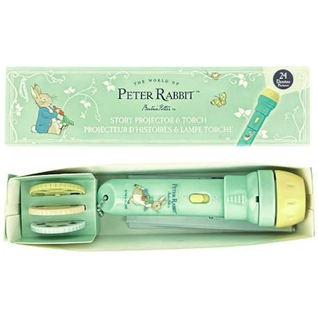 Lampe projecteur d'histoires le petit prince Vert, jaune 5 - vertbaudet enfant 