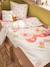 Parure housse de couette et taie d'oreiller ENVOLEE rose imprimé 1 - vertbaudet enfant 