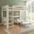 Lit mezzanine extra-solide en bois massif  hercule Blanc 5 - vertbaudet enfant 