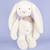 Peluche lapin fleurette Blanc 5 - vertbaudet enfant 