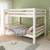 Lit superposé h160 séparable extra-solide en bois massif hercule Blanc 1 - vertbaudet enfant 