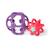 Lot de 2 flexi balles Bleu et jaune+Multi-coloured+Vert+Violette et rose 13 - vertbaudet enfant 