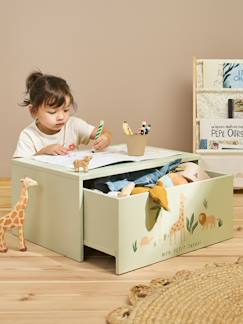 Chambre et rangement-Table d'activités avec coffre de rangement