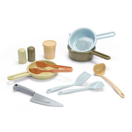 Set de cuisine bioplastique - 11 pièces Pastel 2 - vertbaudet enfant 