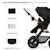 Poussette 4en1 de la naissance à 3 ans, Moov 2 Beige+Noir 11 - vertbaudet enfant 
