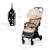 Poussette Légère voyage, pliage automatique, jusqu'à 24 kg - Apino Beige+Gris+Multicolore 6 - vertbaudet enfant 