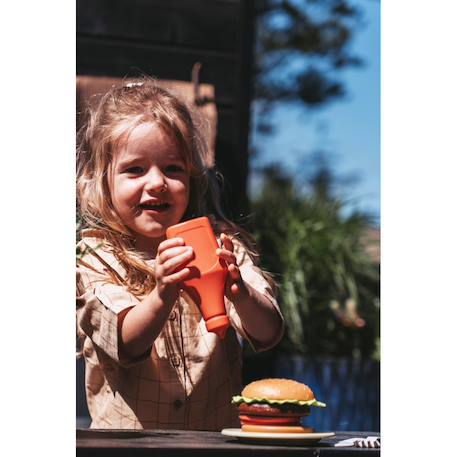 Set hamburger bioplastique - 19 pièces Multicolor 4 - vertbaudet enfant 