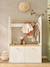 Portant et bureau enfant 2 en 1 Ourson blanc 1 - vertbaudet enfant 