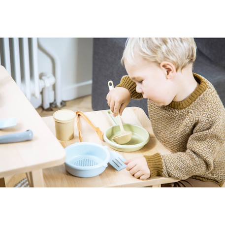 Set de cuisine bioplastique - 11 pièces Pastel 3 - vertbaudet enfant 