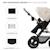 Poussette 4en1 de la naissance à 3 ans, Moov 2 Beige+Gris+Noir 11 - vertbaudet enfant 