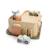 Garage avec petites voitures bioplastique - 3 voitures Pastel 2 - vertbaudet enfant 