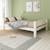 Lit ado extra-solide en bois massif hercule Blanc 1 - vertbaudet enfant 
