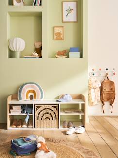Chambre et rangement-Banc de rangement 3 compartiments YEL
