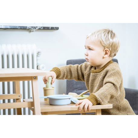 Set de cuisine bioplastique - 11 pièces Pastel 4 - vertbaudet enfant 