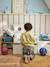 Lit enfant avec rangements 90x200cm Pirouette blanc 2 - vertbaudet enfant 