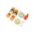 Set hamburger bioplastique - 19 pièces Multicolor 5 - vertbaudet enfant 
