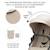Poussette trio newly dès la naissance Beige+Gris+Noir 4 - vertbaudet enfant 