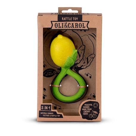 Hochet de dentition - citron Multi-coloured 5 - vertbaudet enfant 
