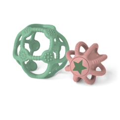 Jouet-Premier âge-Lot de 2 flexi balles