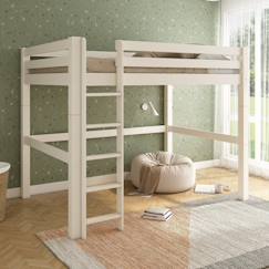 Lit mezzanine extra-solide en bois massif  hercule  - vertbaudet enfant