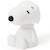 Veilleuse bundle of light snoopy (11 cm) Blanc 1 - vertbaudet enfant 