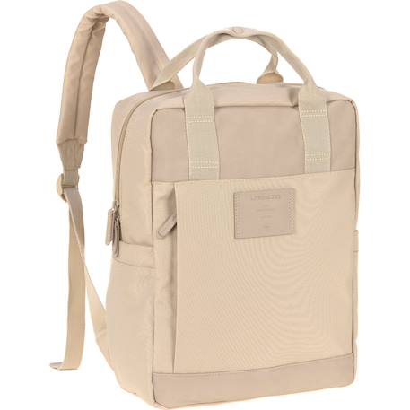 Sac à dos à langer vividal beige green label Beige 1 - vertbaudet enfant 