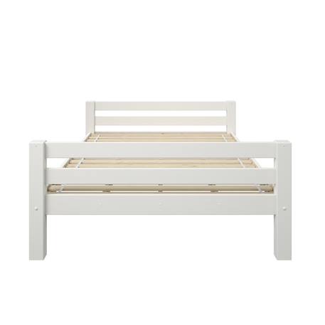 Lit ado extra-solide en bois massif hercule Blanc 6 - vertbaudet enfant 