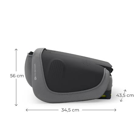 Siège Auto UNITY 2 i-Size Pliable avec ISOFIX, Dossier Inclinable 5 Positions et SPS+ H-GUARD Bleu anthracite+Gris+Noir+Vert 10 - vertbaudet enfant 