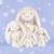 Peluche lapin fleurette Blanc 4 - vertbaudet enfant 