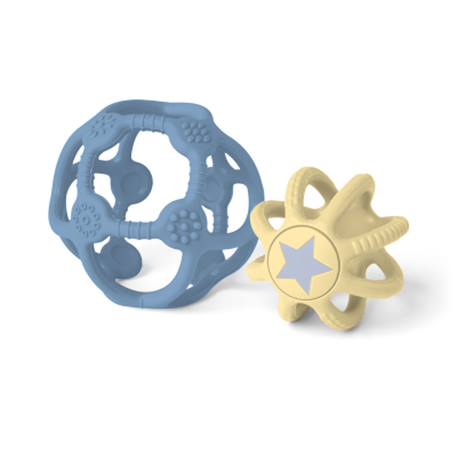Lot de 2 flexi balles Bleu et jaune+Multi-coloured+Vert+Violette et rose 1 - vertbaudet enfant 
