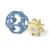 Lot de 2 flexi balles Bleu et jaune+Multi-coloured+Vert+Violette et rose 1 - vertbaudet enfant 
