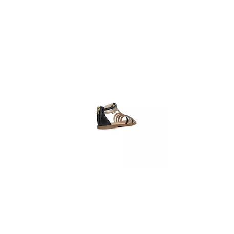 Sandales  vernis  à brides Blanc rose claire+Noir platinium+Rose 11 - vertbaudet enfant 